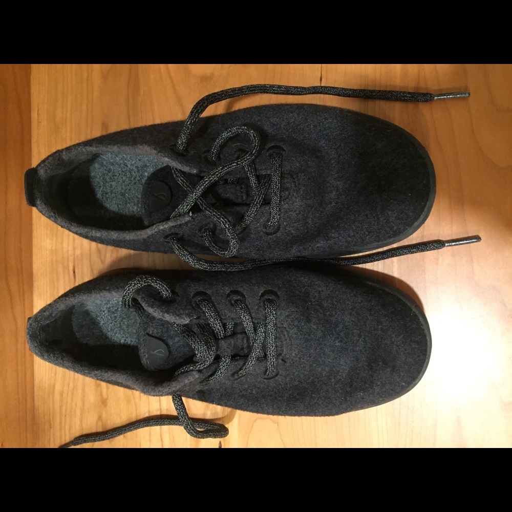 Allbirds Charcoal Women’s Size 8 Woolrunners